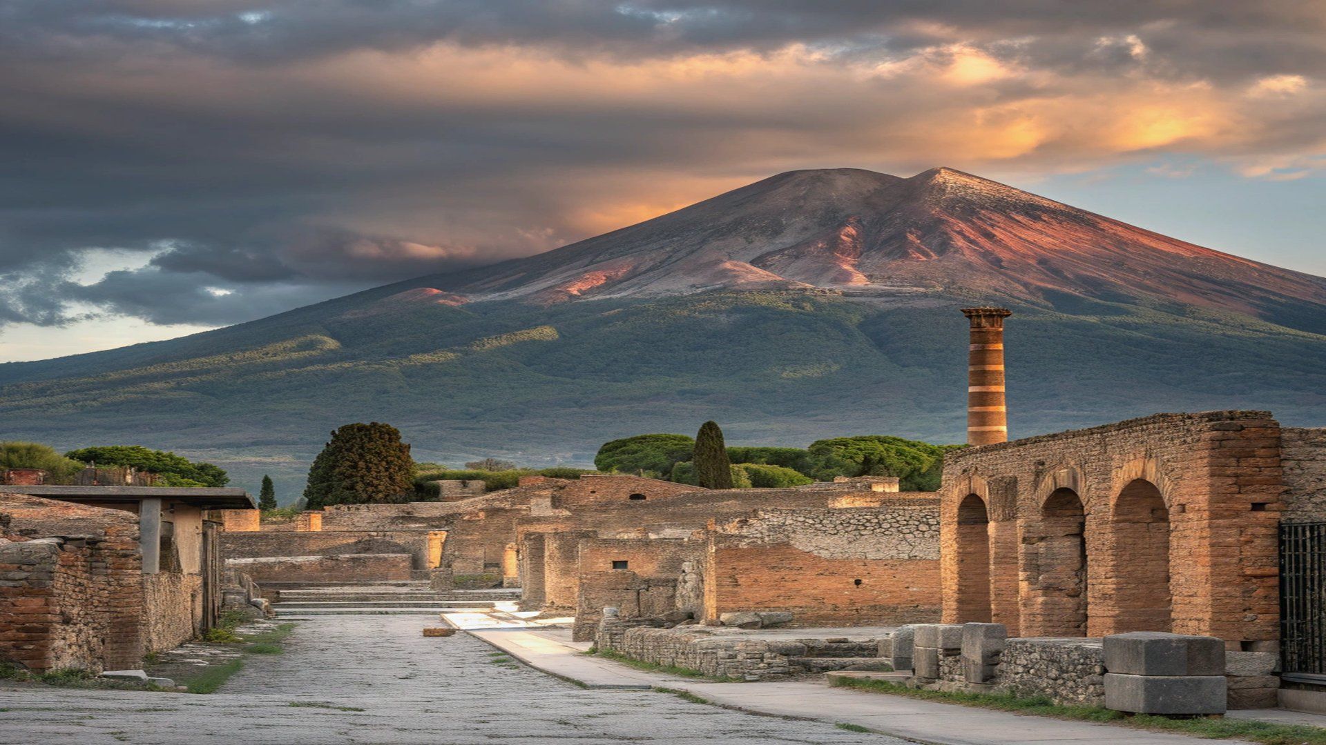 Von Pompeji: Bustransfer zum Vesuv mit Eintritt in den Park