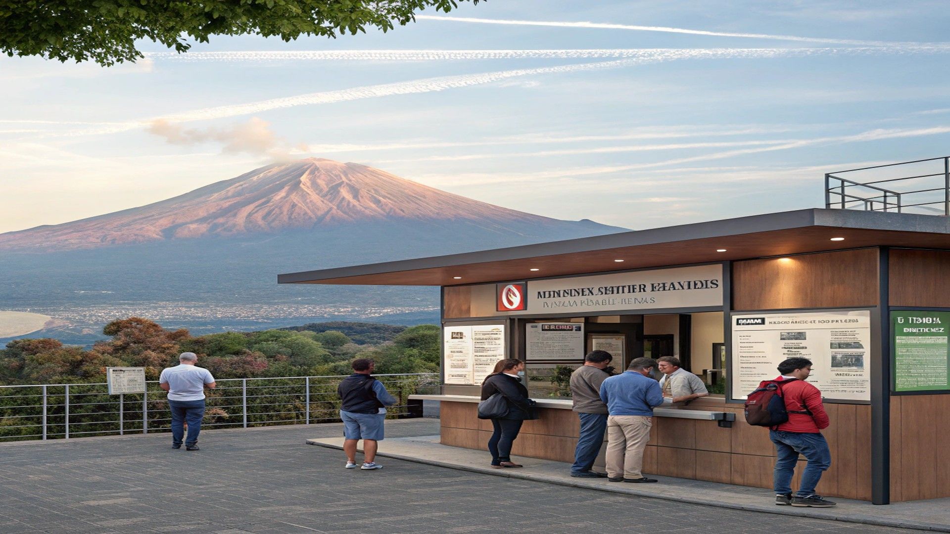 Vesuv Ticket vor Ort kaufen - Am Eingang